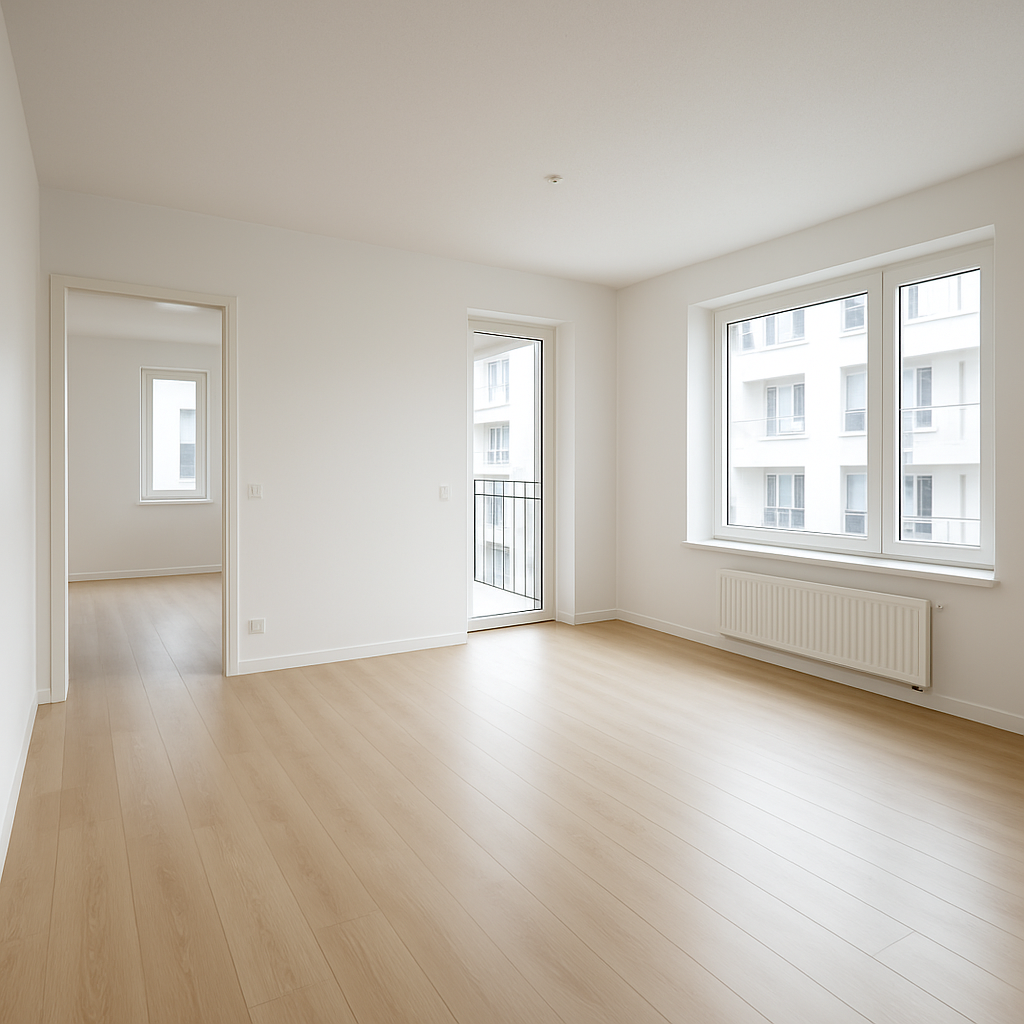 Après — Logement insalubre remis en état